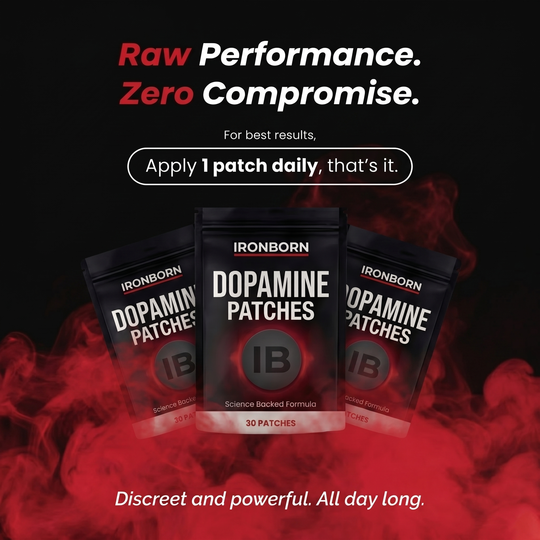 The IronBorn Performance Patch — Focus, Energy, Drive & Confidence