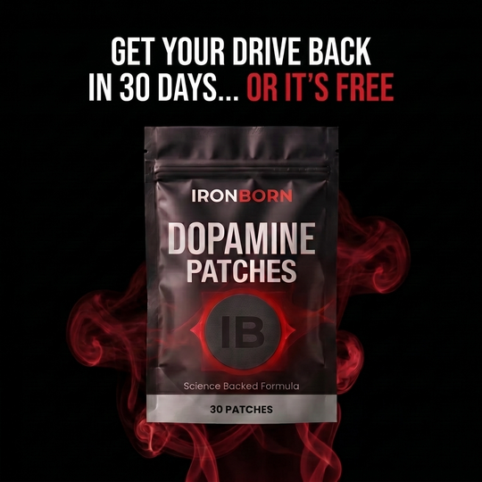 The IronBorn Performance Patch — Focus, Energy, Drive & Confidence