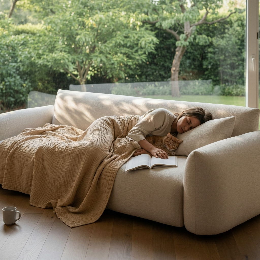 Lunoa - Couverture Mousseline Ultra Douce